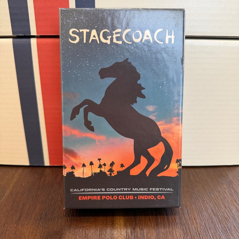 Stagecoach 2025 Country Music Festival Desktop Cornhole Game Set Indio CA